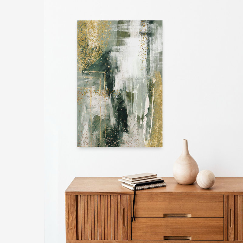 Art contemporain contemporain abstrait, H 24 po x l 16 po