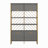 71.94" H x 47.63" W Steel Standard Bookcase