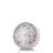 Roman Numeral Mechanical Tabletop Clock in Dusty Pink
