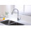 Pull Down Single Handle  Kitchen sink Faucet in Chrome