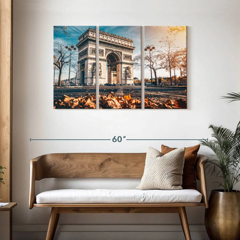 Sebbie l'Arc de Triomphe, H 28 po x l 45 po