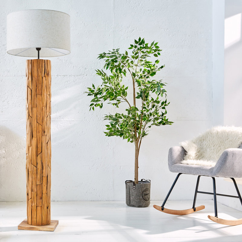 Ahwahnee 160cm Traditional Floor Lamp, Beige