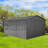 Metal outdoor storage sheds with window-106911113-113816530