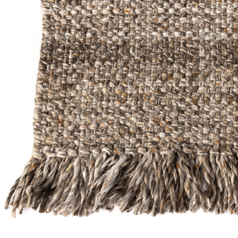 Nomad Outdoor Area Rug, Ruttan Cobblestone, Rectangle 9' x 12', Cream
