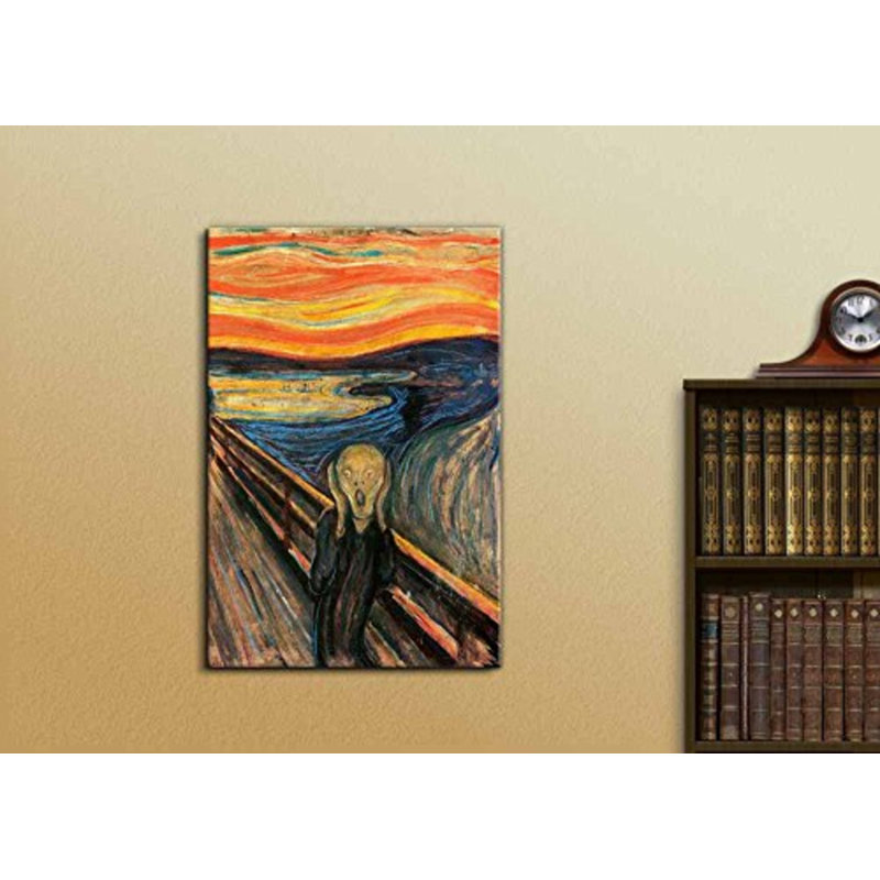 " The Scream " by Edvard Munch