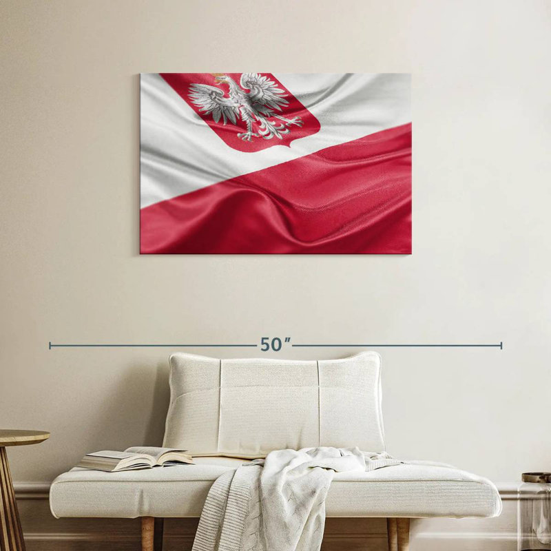 Poland Flag, 24" H x 36" W