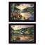Art mural encadré 2 pièces Lakefront-933281432