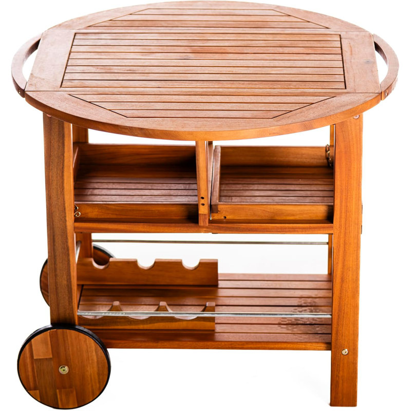 Acacia Bar Cart