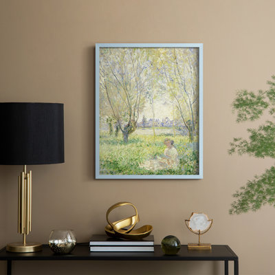 «Vintage Landscape XLVII», reproduction encadrée - bois massif