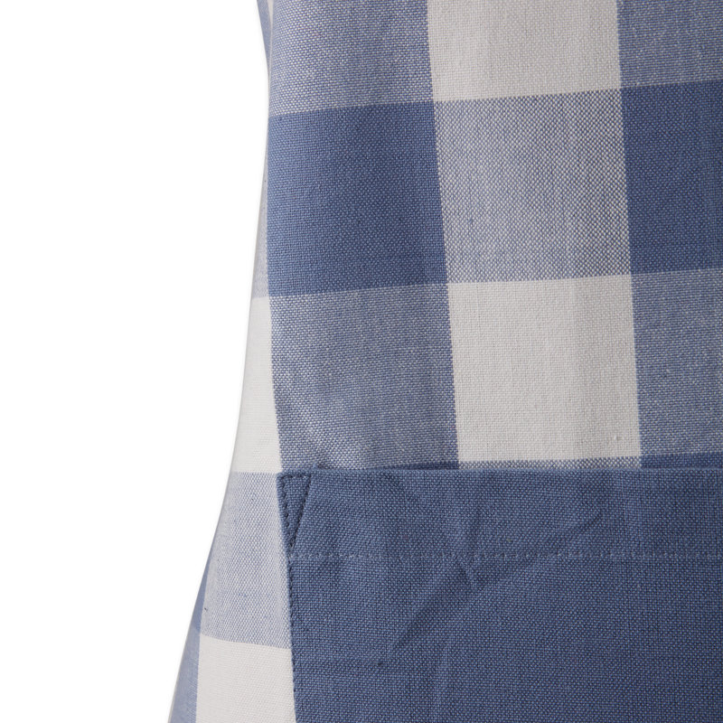 Tablier poussiéreux, Bleu