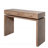 Rustic Wooden Console Table with 3 Drawers