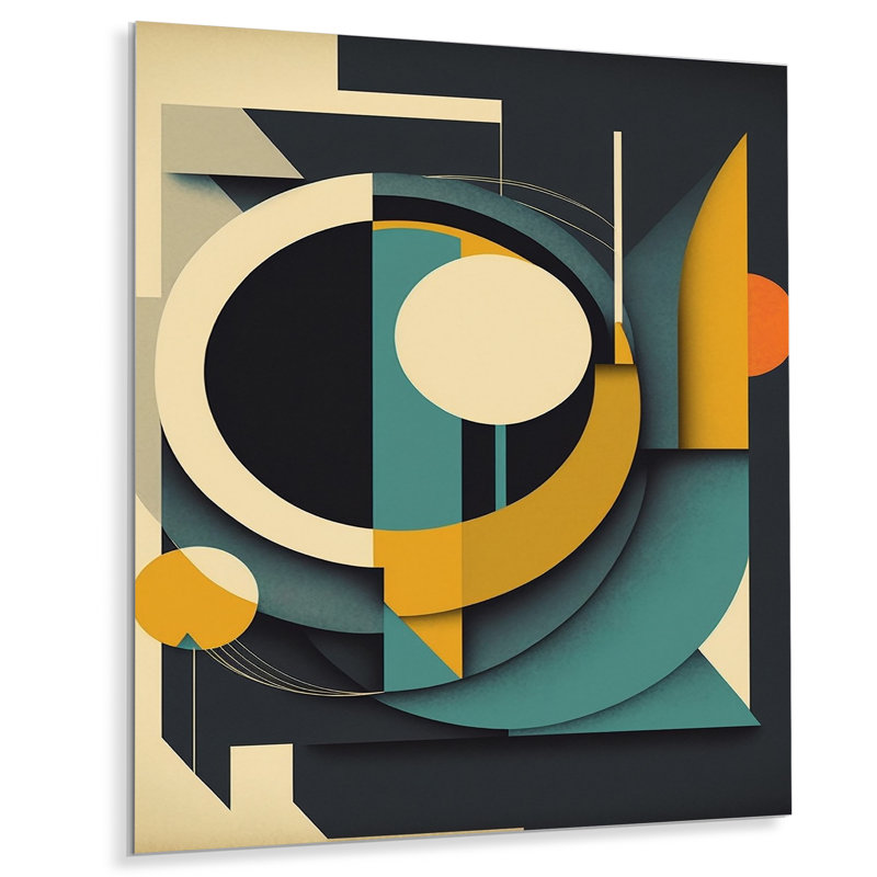 Décoration murale Mid-Century Retro I - Modern Midcentury, H 32 po x l 16 po x P 1 po