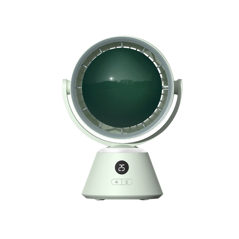 Ventilateur de bureau à grande vitesse Turbo, Green