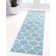 Tapis bleu clair Lllan