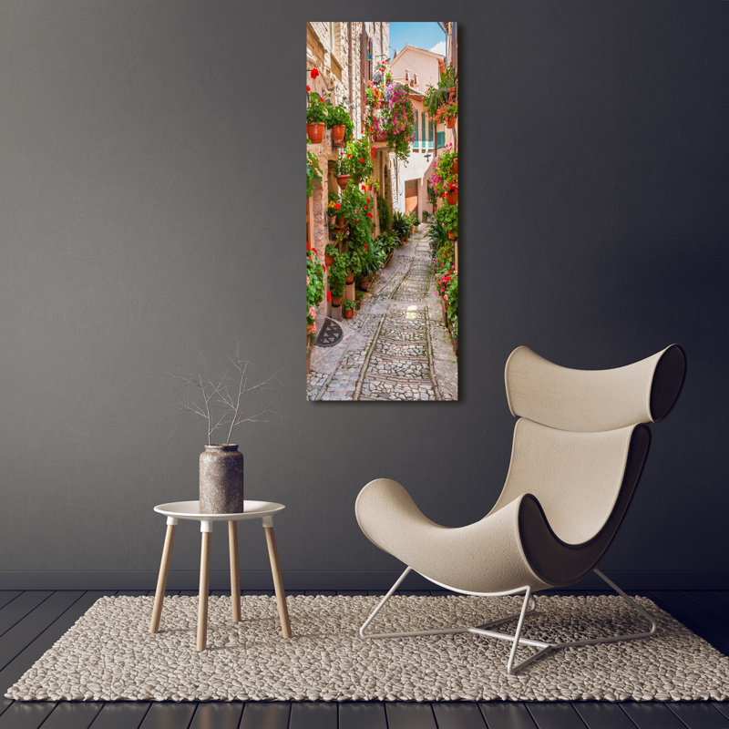 Italian Streets - Wrapped Canvas Print