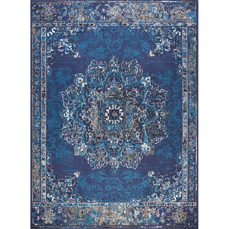 Schrader Oriental Indoor / Outdoor Rug, Rectangle 2' x 3'
