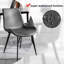Chaise d'appoint rembourrée en similicuir avec pieds en acier au carbone Monkstown-2136291003
