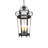 6 - Light Oxidized Steel Lantern Pendant
