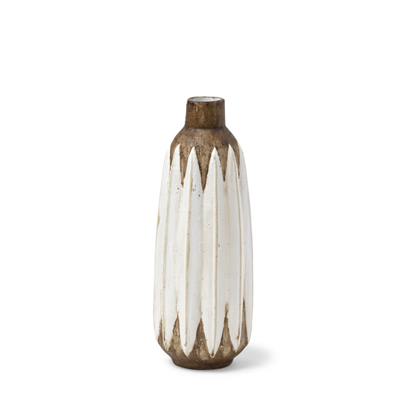 Vase de table en céramique 18 po Ariyha, H 14 po x l 5 po x P 5 po