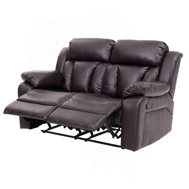 Causeuse inclinable Glory Furniture Daria, brun foncé, Marron foncé