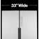 Haier 33" 16.4 Cubic Feet Energy Star Smudge-Resistant Built-in Bottom Freezer Refrigerator