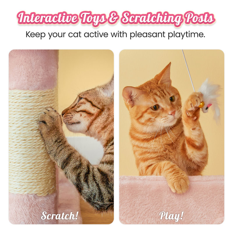 Grand arbre à chat 75 "Amariani, Rose