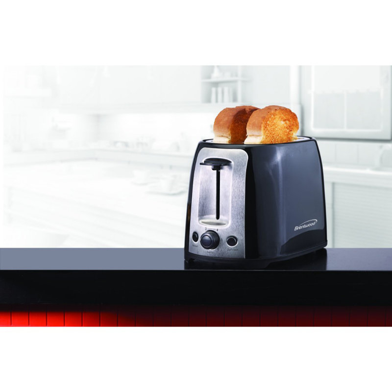 2-Slice Toaster, Black