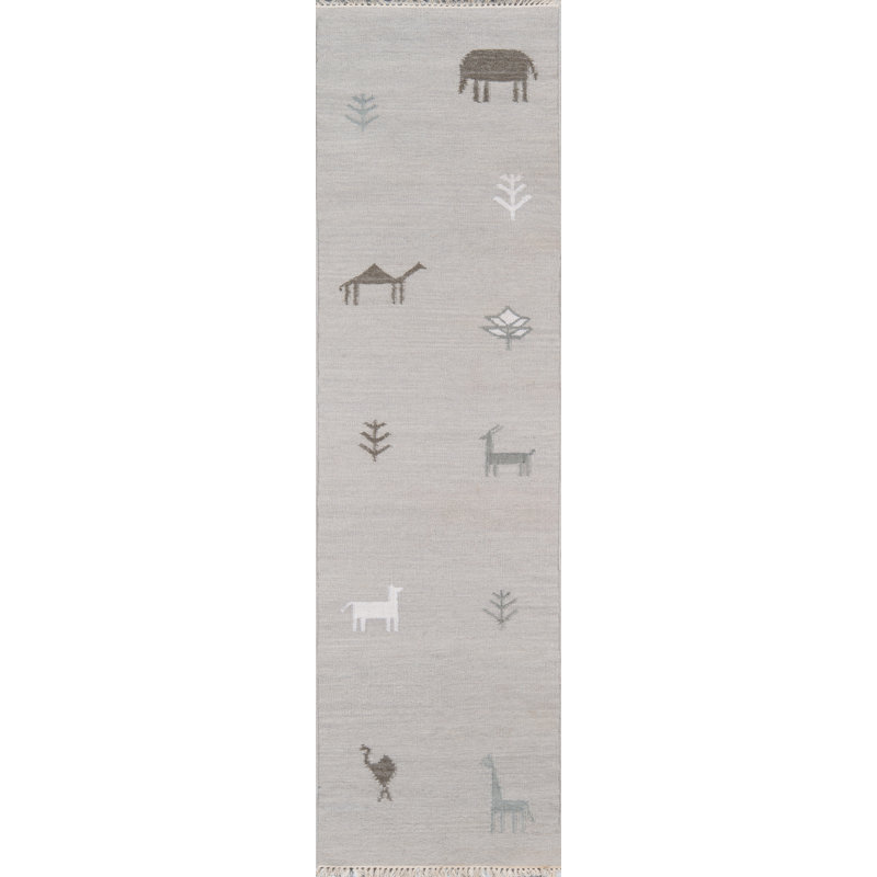 Laury Wool Indoor Rug, Runner 2'3" x 8'