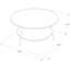 Table basse à 3 pieds avec rangement Aspacia-41855526