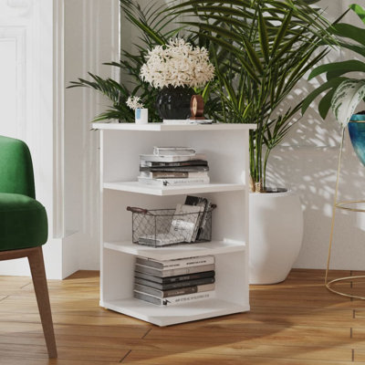 Giesey Floor Shelf End Table