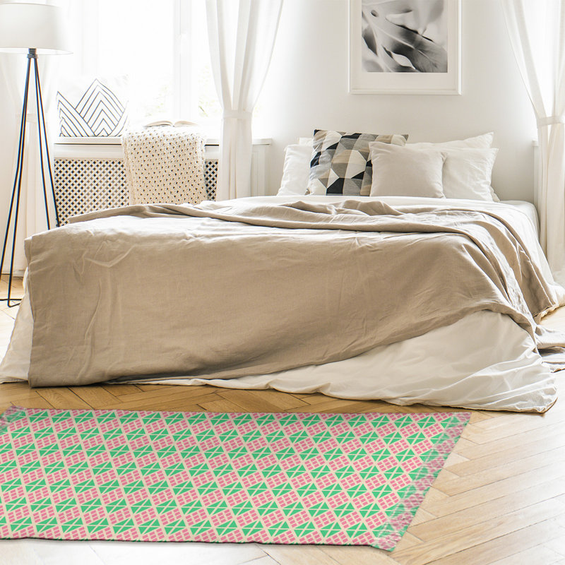 Tapis rouge/vert diamants Mcguigan, Oui