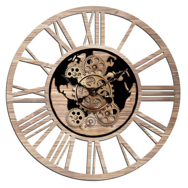 Tangleton Metal Wall Clock