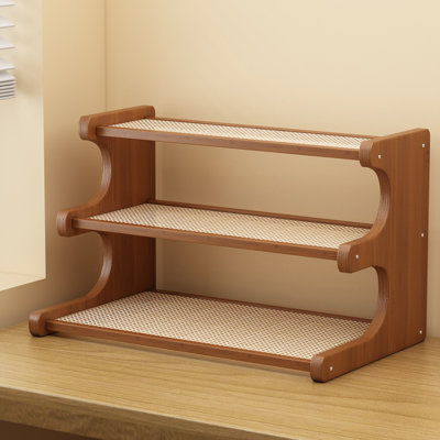 1PC new version of desktop storage rack, office desk finishing dining table countertop, multi-layer water cup small storage rack, small bookshelf office desktop finishing rack