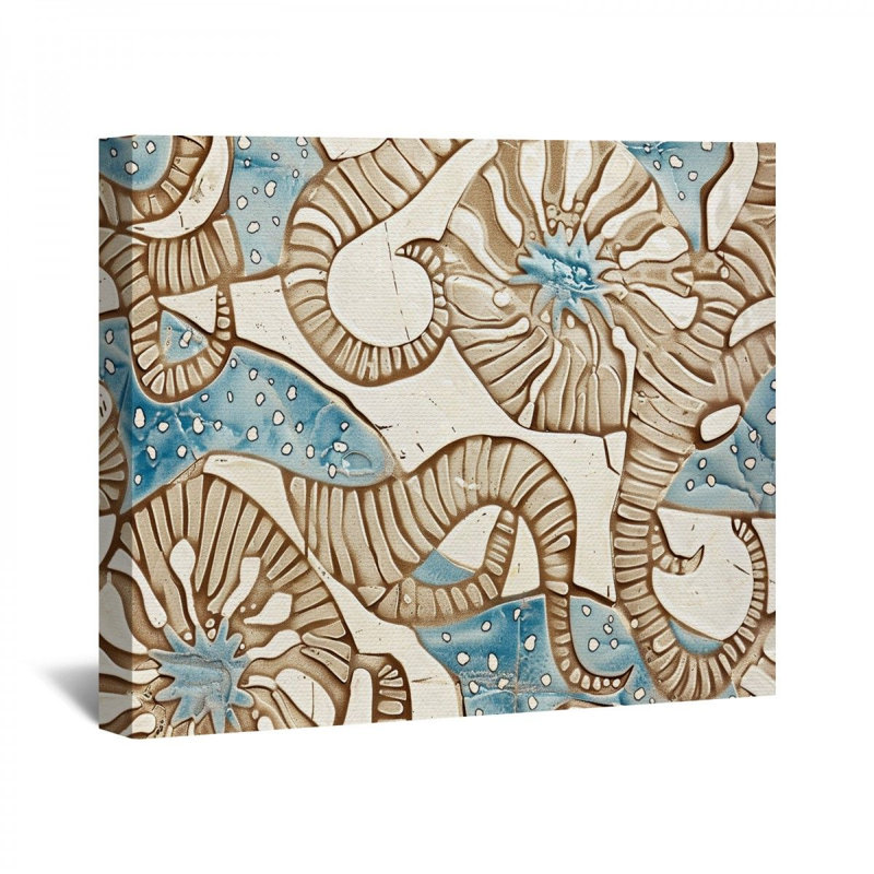 «Botanical Illustration» sur toile, H 11 po x l 14 po x P 3 po