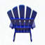 Solid Wood Children's Adirondack Chair - Blue-1664502160