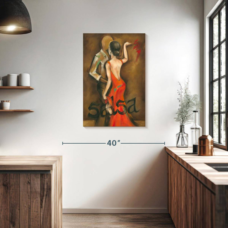 Enn Salsa Couple, 36" H x 24" W