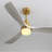 Nicola 52'' 3 - Blade Modern Ceiling Fan with Remote Control and Light Kit-1194857047