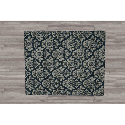 Rug Crafted Multi Size Blue Hand Tufted Oriental Area Rug LoomBloom