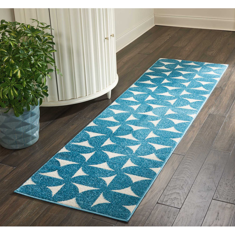 Josabeth Geometric Indoor Rug, Runner 2'2" x 7'6"
