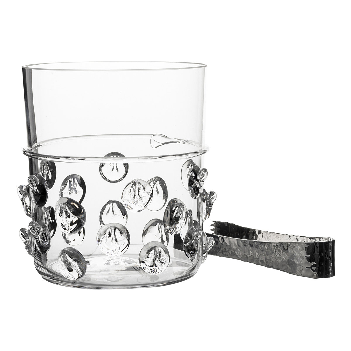 Juliska Florence Ice Bucket with Tongs | Perigold