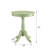 Light Green Side Table With Turned Pedestal-25793555