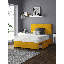 Kiara Stripped Floor Standing Headboard with Divan Base Plush Velvet and Metal Feet-675709368-776898185-776898193