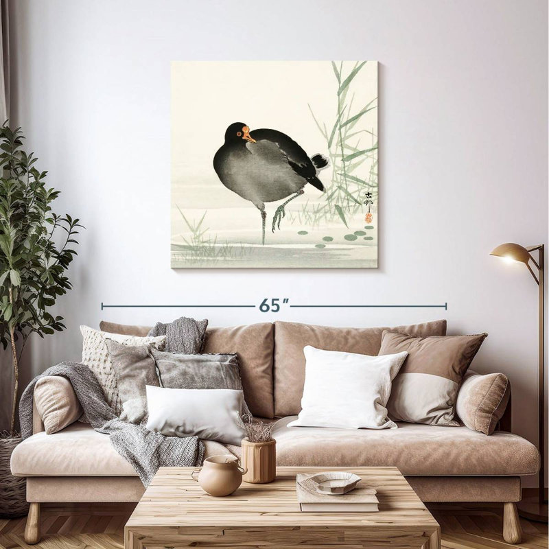 Brampt Moorhen, 39" H x 39" W