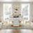 Rectangular with Stainless Steel Base Dining Table-571259758