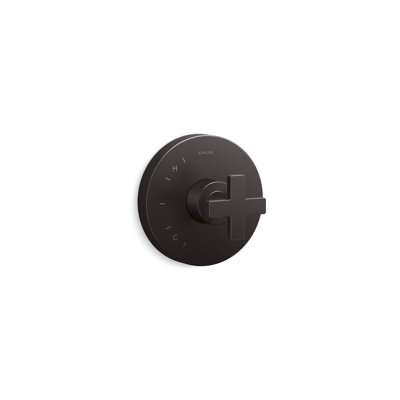 Composed Rite-Temp Valve Trim With Cross Handle
