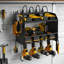 Support mural modulaire pour organisateur d'outils électriques avec station de charge, tablette perceuse et embout, multiprise-1944620658-1944620662