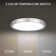 Argo Dimmable LED Flush Mount