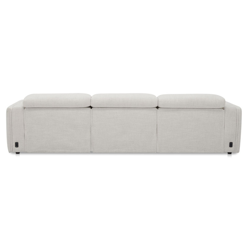 Wilder Power Recliner Sofa Soft Taupe, Beige