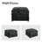 32.5''W Modern Upholstered Accent Chair With Ottoman-1693176427
