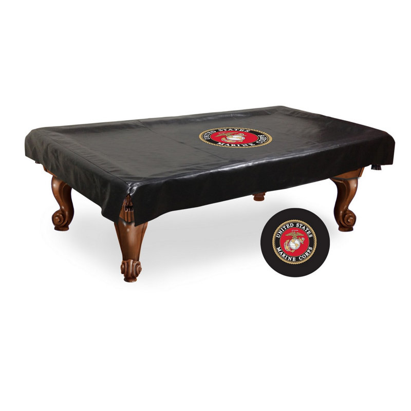 Housse pour table de billard US Armed Forces, Marines, 88 po